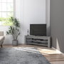 Hanah Home Soporte de TV Corner - Gris